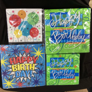 Happy Birthday Napkins