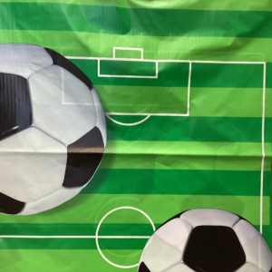 Soccer Theme Table Cover