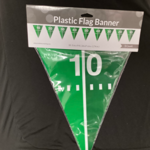 Plastic Flag Banner