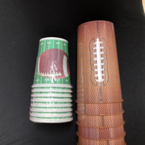 Football Theme Cups