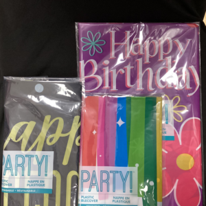 Happy Birthday Table Cover