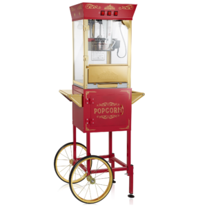 Popcorn Machine Maker Popper with Cart