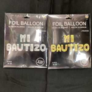 Foil Balloon - MI BAUTIZO