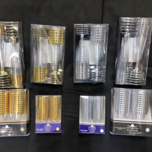Wine Glass, Shot Glass & Cups - Gold & Silver