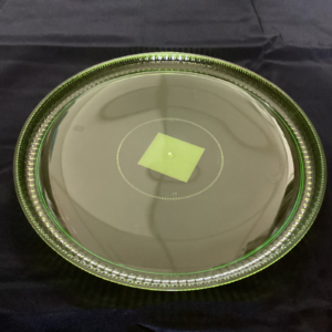 Gold Transparent Flat Tray