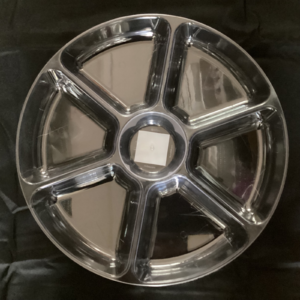 Clear Compartment Tray