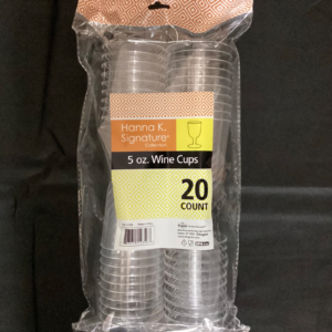 5oz Clear Wine Cups