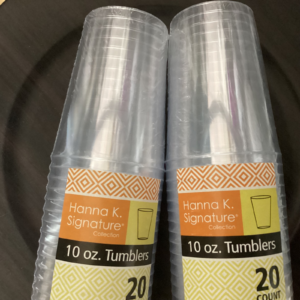 10oz Clear Cups