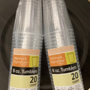 8oz Clear Cups