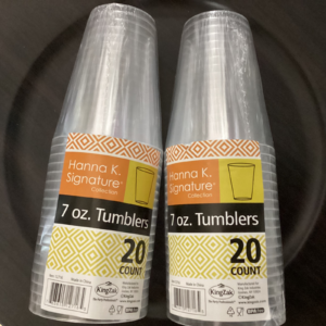 7oz Clear Cups