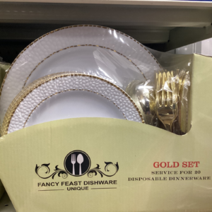 Gold Dishware Set