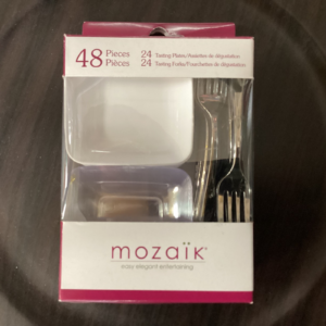 Mini Testing Plates & Forks