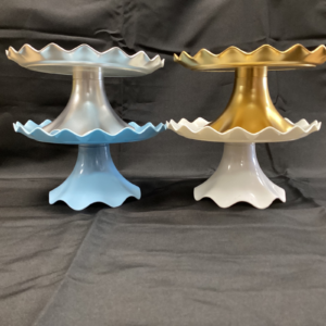 Ruffle Edge Treat Stand or Cake Stand