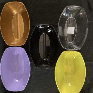 Oval Solid Color Bowl