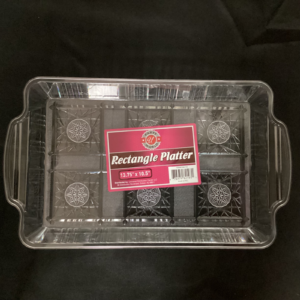 Rectangle Clear Tray