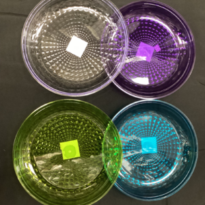 Multi color Transparent Tray