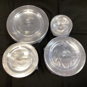 Clear Charger Plates & Bowls
