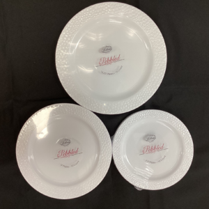 White Charger Plates
