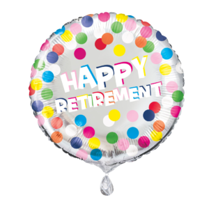Happy Retirement Foil Balloon