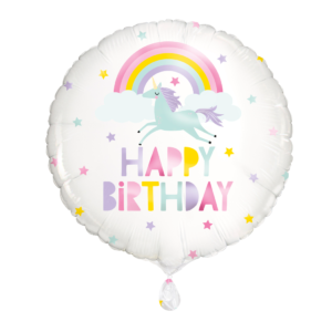 Happy Birthday Balloon 'Unicorn'