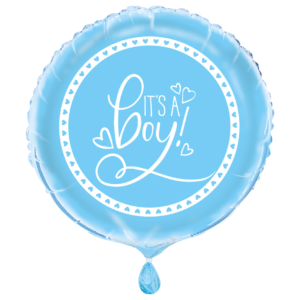 Gender Reveal Foil Balloon 'It's a Boy'