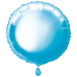 Pastel Blue Circle Balloon