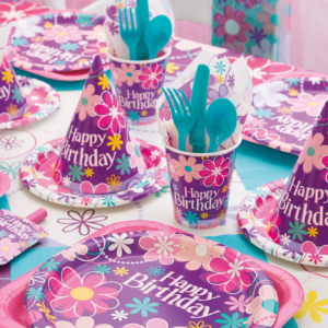 Birthday Blossom Printed Party