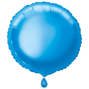 Baby Blue Circle Balloon