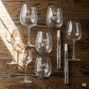 Customized Wine Glass and Ceramic material cups