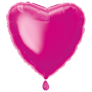 Hot Pink Heart Balloon