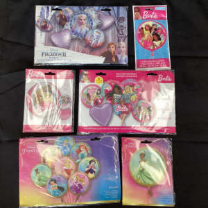 Balloon Bouquet – Disney Princess, Barbie, Disney Frozen