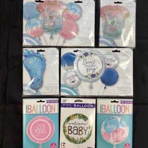 Baby Shower & Gender Reveal Balloon and Bouquets
