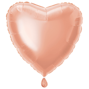 Rose Gold Heart Balloon