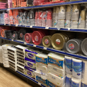 Disposable Party Items - Plates, Cups, Napkins, Spoon, Fork, Butter Knives & more
