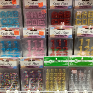 Numbers & Letters for Crafting and Decoration
