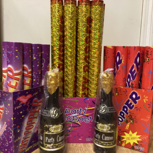 Party Poppers & Party Cannon