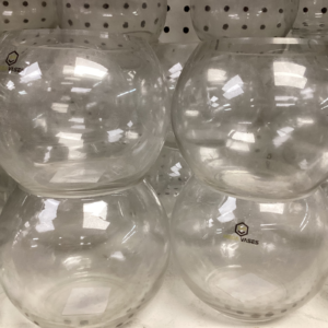 Glass Fish Bowl - Vase Centerpiece