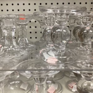 Glass Candle Holder