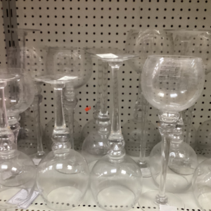 Glass Candle Holder