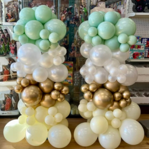 Bubbly Balloon Pillars