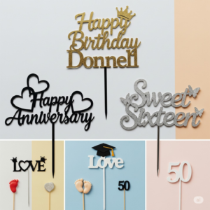 Customized Cake toppers
