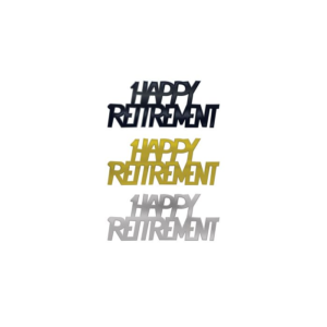 Happy Retirement Fanci Fetti