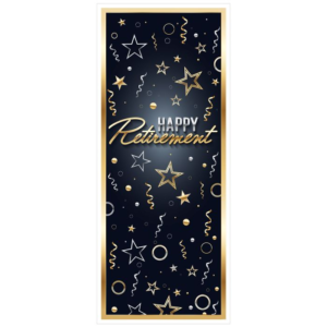 Happy Retirement Door Cover