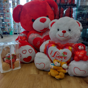 Multi Sized Valentine's Day Teddy Bear